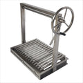 Built-in Gaucho Asado Stainless Steel Parrilla Brasero Argentinian Outdoor Santa Maria Gill Fire Place Argentine Grill