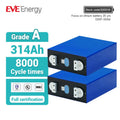 EVE EU STOCK 314ah MB313.2V 8000 Cycles CE Lifepo4 Battery Home Energy Storage System Lifepo4 Cell