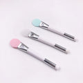 Soft Silicone Dual-Sided Facial Mask Applicator Beauty Tool for Foundation Cream Clay Mask Application Face Cleaner Makeup Tool