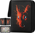 Factory Premium Poke Mon Map Collection 4 Pocket Holder Portfolio Binder Trading Card Album Folder
