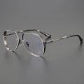 CHARMLIBRARY Luxury Brand  Eyeglass Clear Pilot Prescription Myopia  Read CH8155 Men Women Fashion Good Quality Glasses Frame