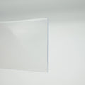 clear Plastic Products Adhesive Tape Molding  Plastic Strip for Supermarket Shelf