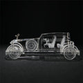3D Engrave Custom Logo Crystal K9 Glass Crafts Off-road Vehicles Racing Car Model Gift Decoration Paperweight