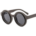 JH-22109 New Round Sunglasses Fashion Double Circle Wholesale Sunglasses for Men Women