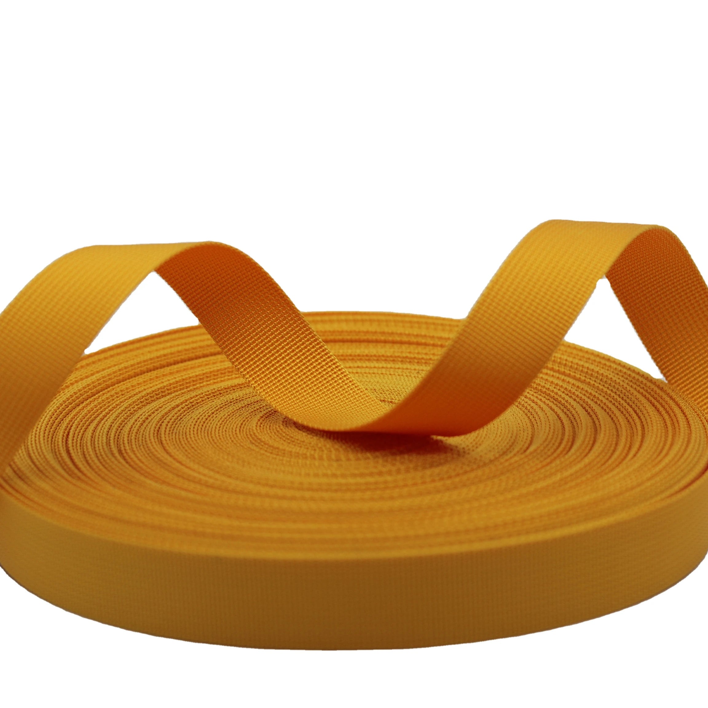 Wholesale Eco-friendly 1mm Nylon Jacquard Woven Belt Herringbone Tape Cord Sustainable 100% Polyester Webbing Customizable Width