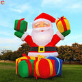 Free Shipping Giant 10FT/33FT Christmas Inflatable Santa Claus With Blower Outdoor Xmas Yard Decoration