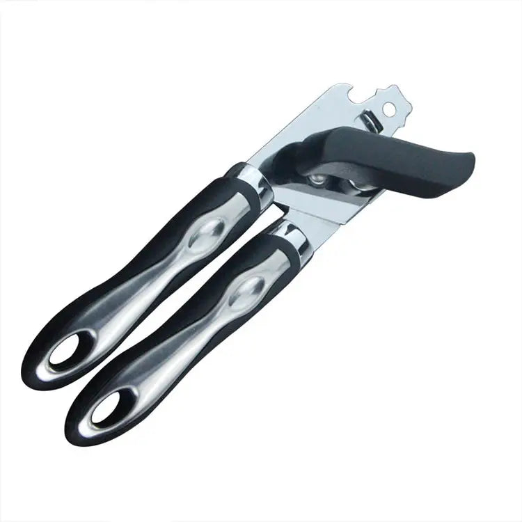 Factory Supply Stainless Steel Blade Manual Can Opener with ABS Big Knob Anti Slip Handles Promotional Gifts Eco-Friendly