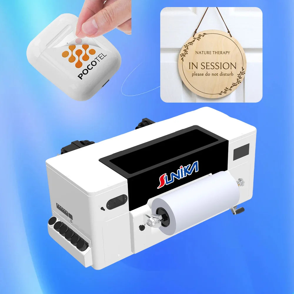 Sunika Epson I3200 Inkjet Film A3 Uv Dtf Printer Flatbed logo Printer Sticker  30cm Transfers UV DFT Printing Machine