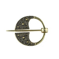 Vintage Viking Brooch Cloak Pin Scarf Shawl Buckle Clasp Pin Brooch Penannular Brooch for Costume Accessory