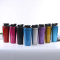 FX Factory 800ml Single Wall 304 Stainless Steel Water Bottle 739ml Protein Shaker with Lid Joyshaker for GYM Drinkware