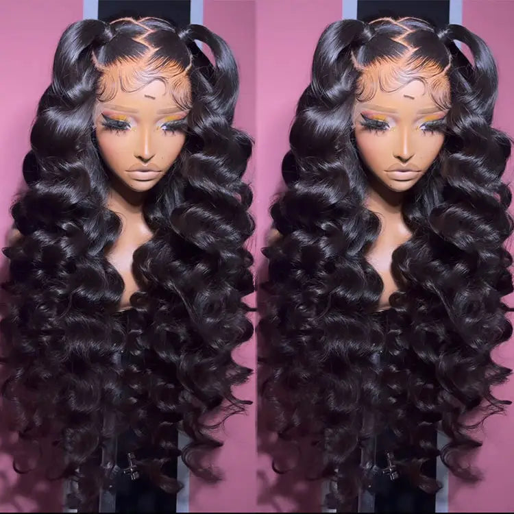 Loose Deep Wave Lace Front Human Hair Wigs for Black Women Full Hd Frontal Wig Human Hair Wigs