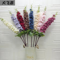 Artificial Flowers Big Silk Violet   Floral Giant Artificial Flowers for Home Wedding Decoration