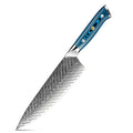 Professional 8inch 73layer AUS10 Damascus Steel Chef Knives with Pakkawood Handle