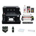 EU Stock A3 UV-LED DTF Flatbed Printer Print Directly on Phone Cases Wood Glass Europe Warehouse Local Shipping