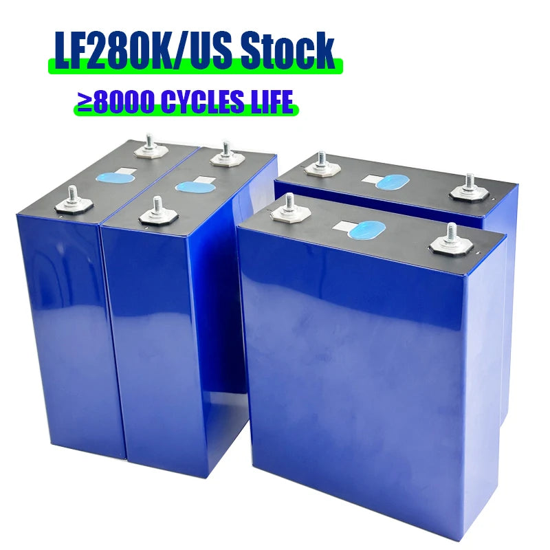 Eu Us Europe Warehouse Stock Lifepo4 300AH 310AH 314AH 3.2Volt 3.2 V Votl 3.2V 280ah Lifepo4 Prismatic Lithium Ion Batterie Cell