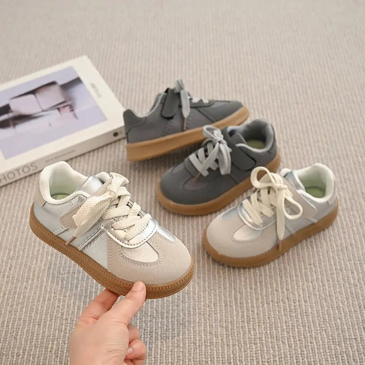 Spring Autumn Winter Quality Fashion Trend Children's Walking Style Shoes Kids Boy Girl Running Sneaker Shoes