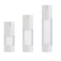 Empty 15ml 30ml 50ml Airless Pump Vacuum Scrub PP Bottle Plastic Foundation Containers Airless Travel Cosmetic Bottle