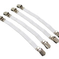 4Pcs Cheap Bed Sheet Holder Straps Elastic Mattress Corner Clip Bed Sheet Fastener Suspenders Grippers