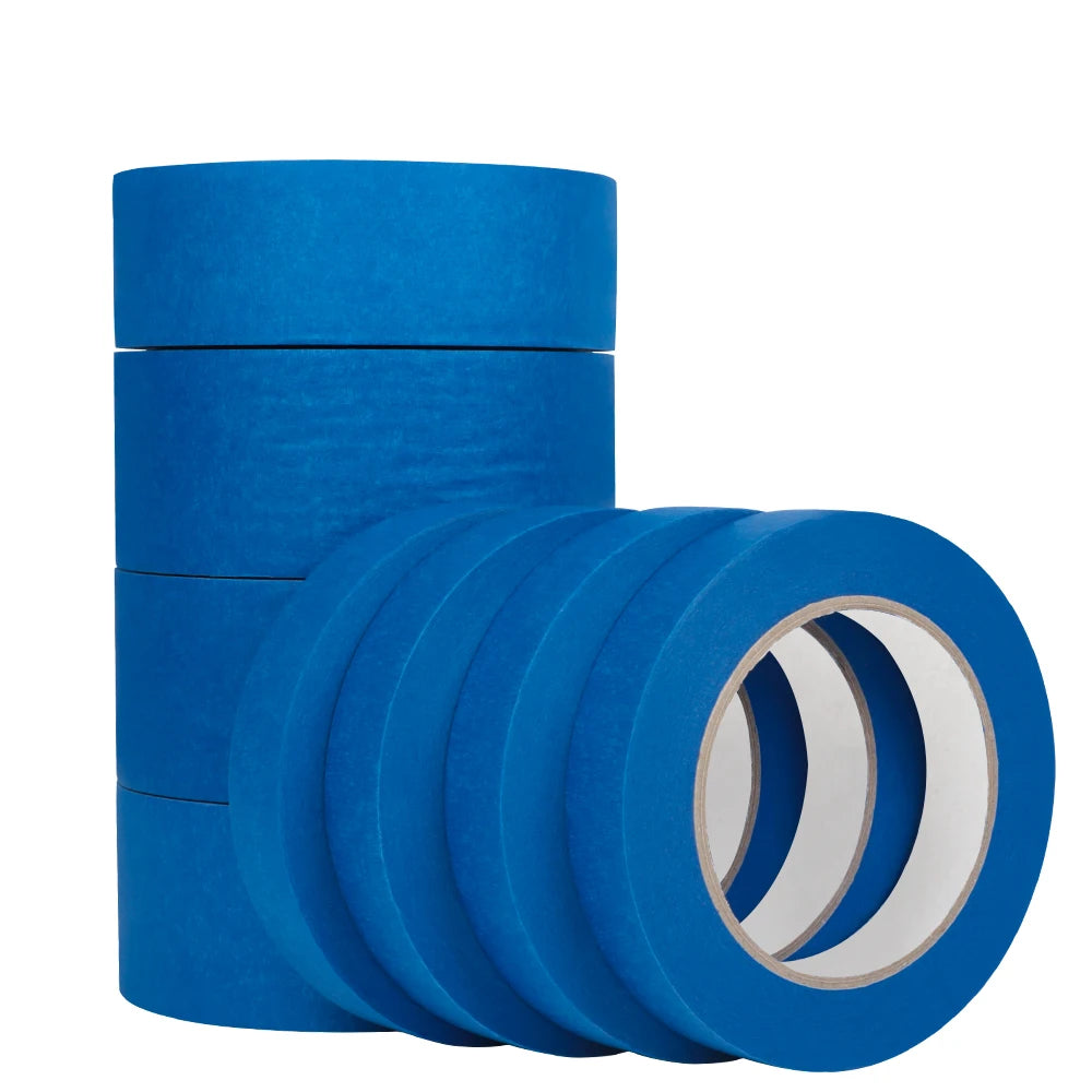 UJANG Uv Resistance 14 Days High Temperature 100 Degrees Painter Tape Automotive Removal Painting Blue Masking Tape