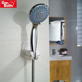 Modern Single Hand Shower Head Holder Bracket Quality ABS Plastic Vacuum Suction Cup Wall Mount No Drilling Hotels Bathrooms
