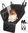 Customized Dog Car Seat Covers for Back Seat Pet Backseat Cover with Side Flap