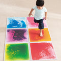 Decorative Vinyl Led Liquid Floor Lava Tiles Surfloor Dance 3D Floor Tile for Kids Sensory Educational Toy