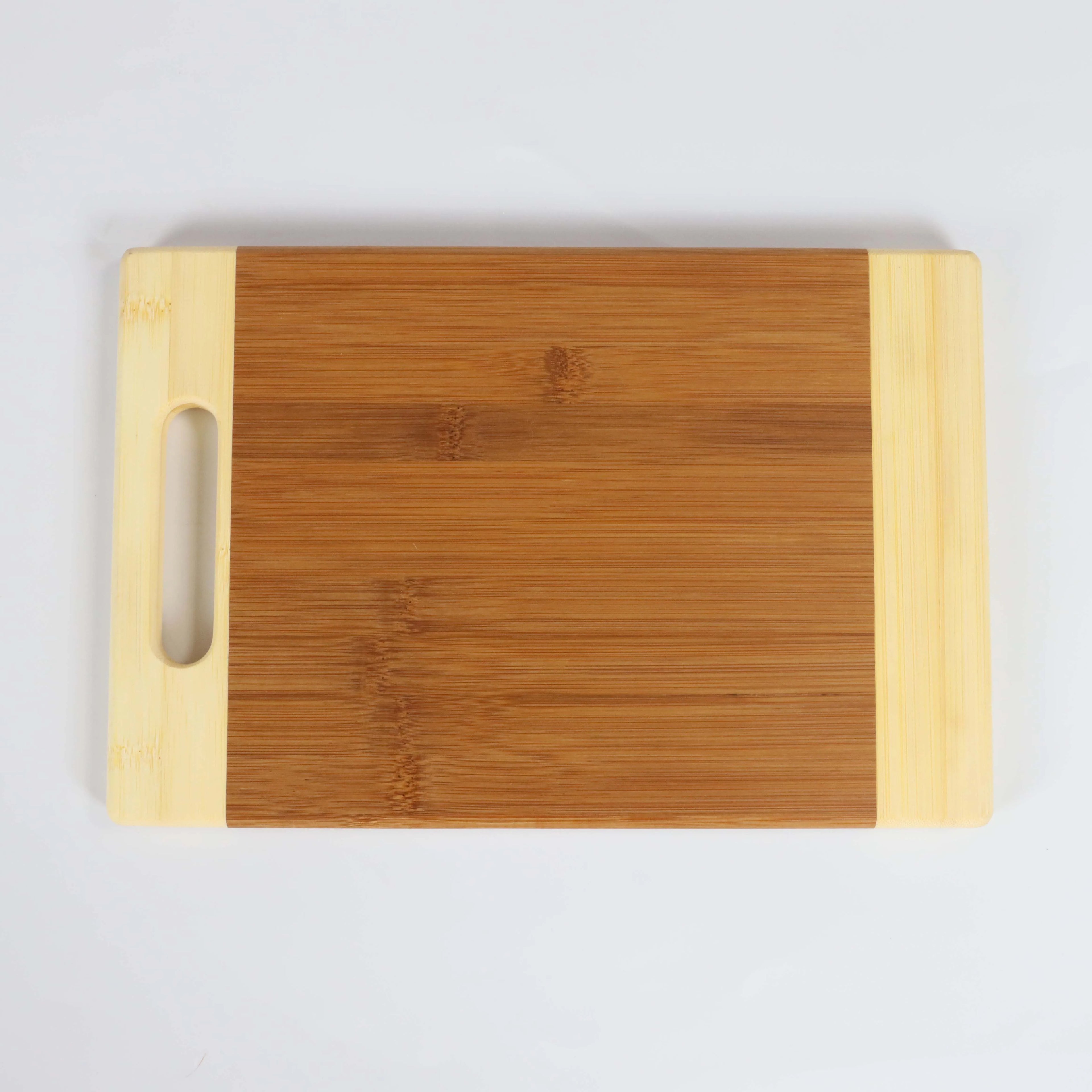High Quality Organic Bamboo Kitchen Chopping Block Wood Pizza Cutting Chopping Board for Vegetables Meat Use