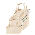 Muslin Calico Organic Natural Grocery Printed Cotton Canvas Fabric Drawstring BagWholesale Custom Eco Friendly Tote Handle Bag MegaBDM