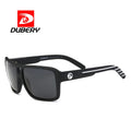 DUBERY D008 2026 Men's UV400 Polarized Sunglasses Big Frame Bride with Blue &Red Options PC Material Wholesale Price Sunglasses