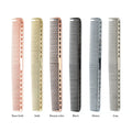 Custom logo Space Aluminum Pro Hairdressing Comb Metal Hair Cutting Dying Hair Brush Barber Tools Salon Accessaries Hair Comb