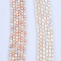 ZHUJI Wholesale Natural Freshwater Rice Pearl Necklace 4-5mm Strands for Jewelry Making
