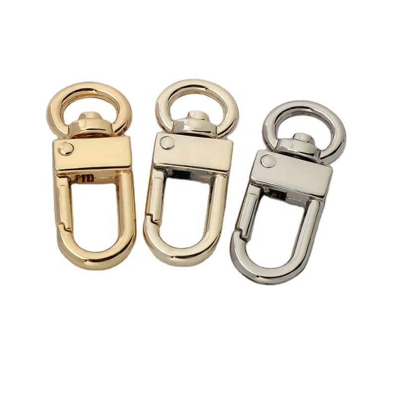 8mm Lobster Clasp 5 Colors - 360Â° Swivel Snap Hook for Bags Lanyards DIY Keychain Accessories Wholesale