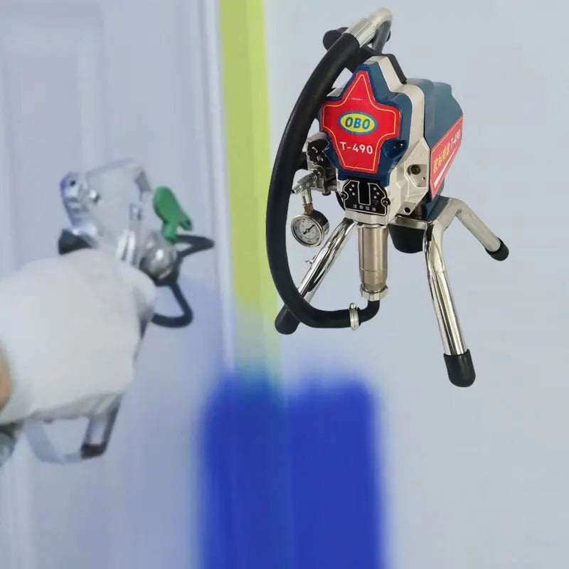 T-490 Electric Power Airless Paint Sprayer Portable Direct Deal From China Cheap Automatic Airless Painting Machine