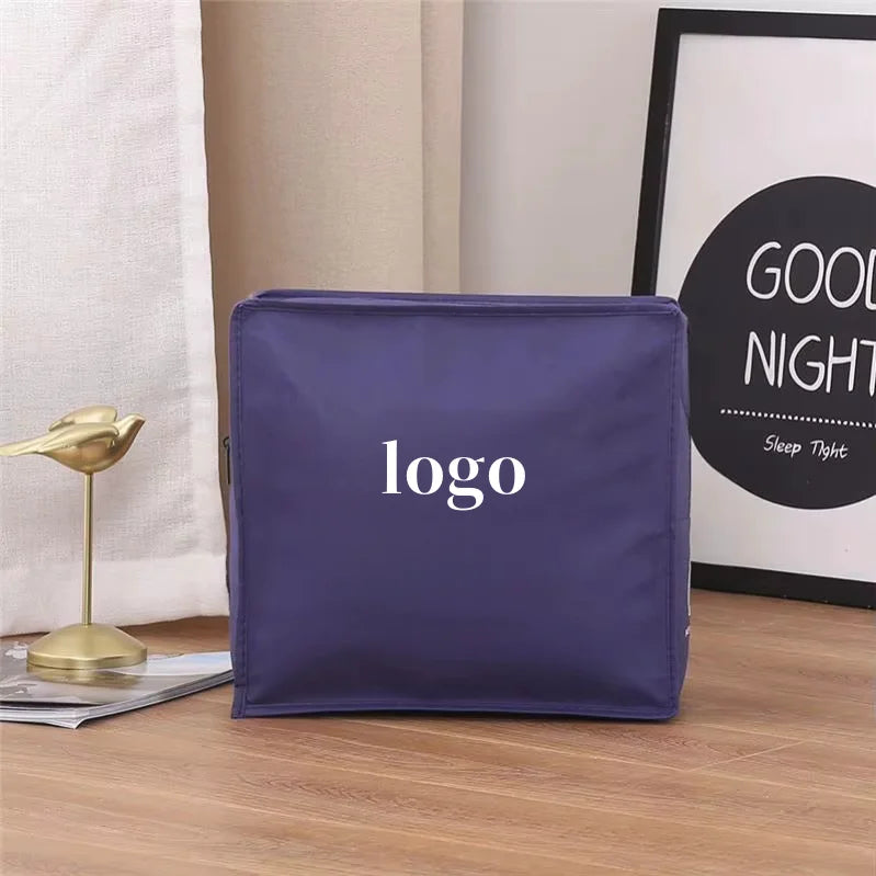 Sewing Non-woven Fabric Zipper Bag Air Conditioning Blanket Quilt Home Textile Bag