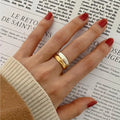 Wholesale Minimalist S925 Ring Irregular Adjustable Simple Ring Fashion Jewelry Suitable for Women's Daily Wear