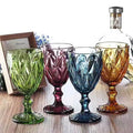 Wholesale Pink Blue Wedding Champagne Goblet Copas De Cristal De Personalized Transparent Crystal Wine Glass with logo Cup