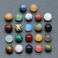 Wholesale Natural Stone Beads Reiki Healing Crystal Fengshui Crystal Ball Rose Quartz Black Obsidian Non-Porous Stone Beads Ball