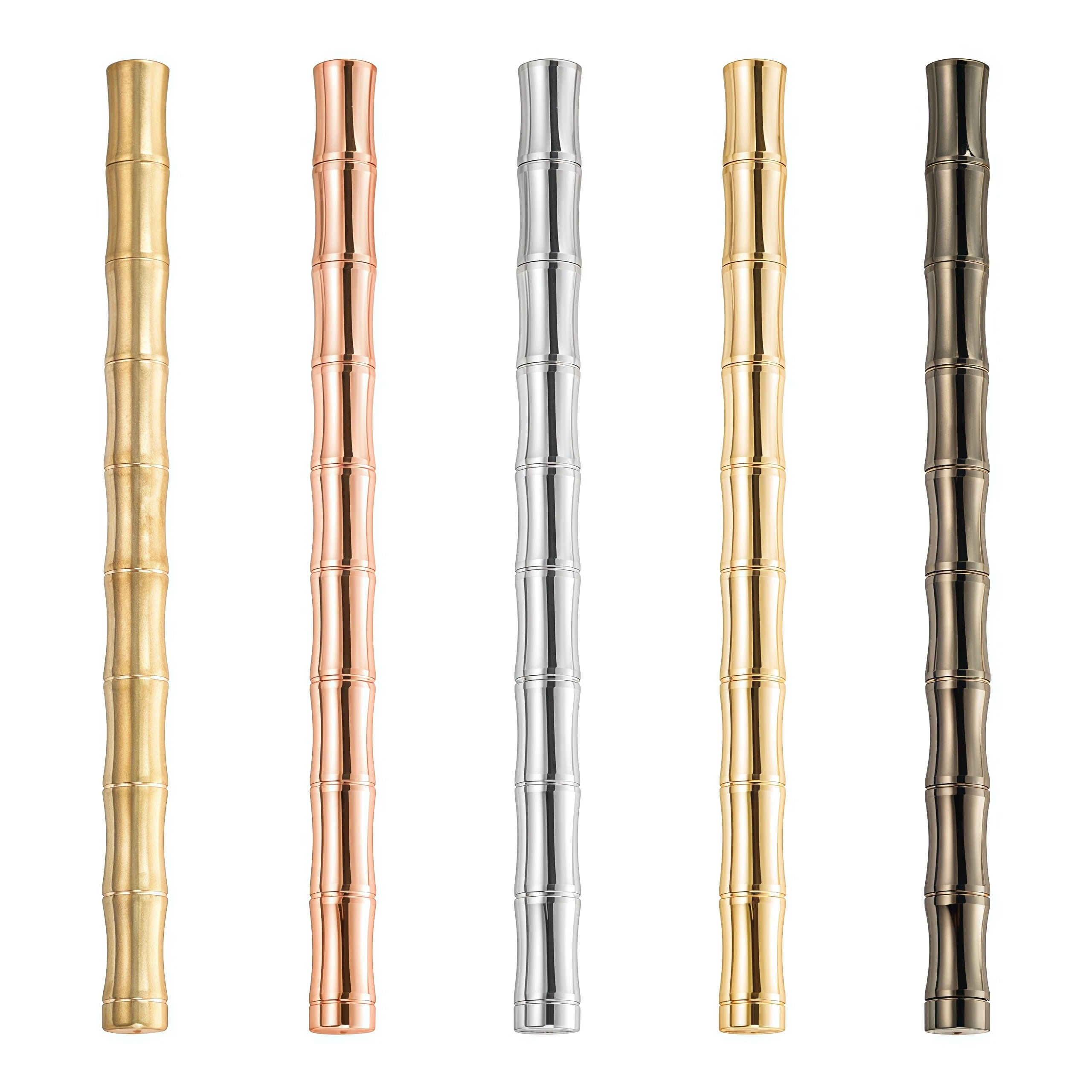 Luxury Customizable Logo Gel Pen Distinctive Metal Aesthetic Brass Material Smooth Writing for Business Hotel Gift