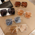 YTSQAF4-00180 Fashion Glasses Custom Fashion Rhinestones Sunglasses Women Shades Irregular Vintage Glasses 2022