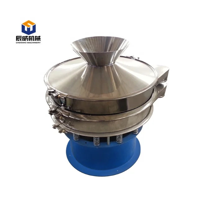CW Industry Rotary Chocolate Maize Potato Cereal Grain Bean Seeds Aggregate Sieve Analysis Circular Vibrating Screening Machine