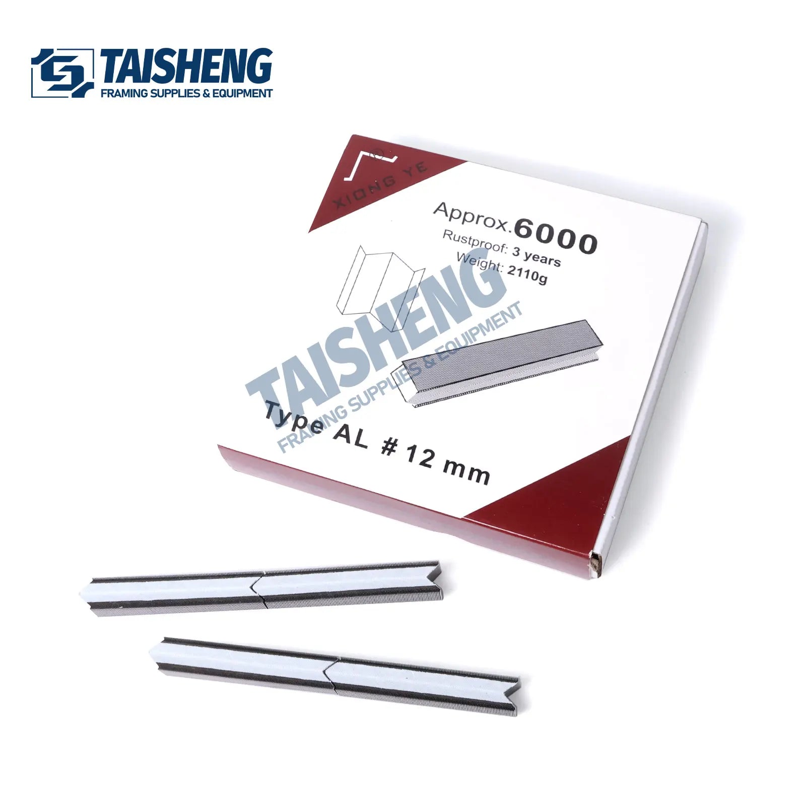 XIONGYE TS-D45 V Nails 12mm VNail Wedges for Softwood Picture Framing Corners for Joining AL 12mm V Nails