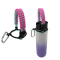 Paracord Water Bottle Handle Paracord Bracelet Strap for 12-64oz Wide Mouth Bottle