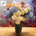 C-H010 Wholesale Artificial Silk 3 Heads Hydrangeas Faux Plastic Hydrangea for Wedding Home Party Decoration