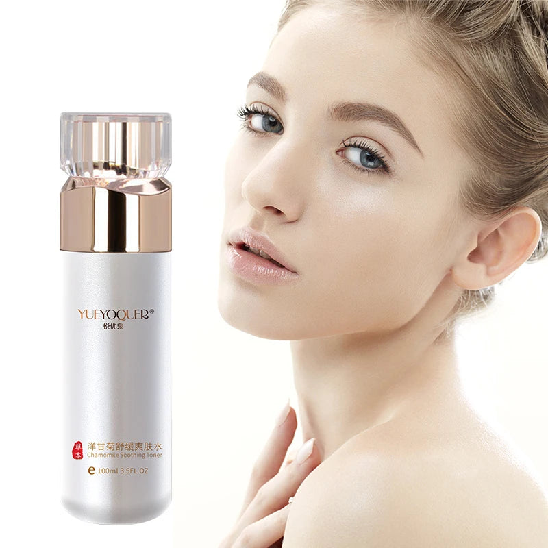 Private Label Beauty Salon Chamomile Flower Water Toner Facial Sensitive Repair Toner for Face Care 100ml
