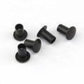 Rivet for Furniture Black Oxide Iron Steel Half Hollowed Round Head Semi Tubular Rivet