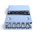 Wholesale 5 String Chrome Electric Bass Guitar Bridge Bass Hardtail Saddle Bridge for Bass Guitar Parts