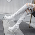 Models Platform High Heel Over-the-Knee Peep Toe Long Women Pole Dancing Boots 15cm Dance Shoes Exotic Boots