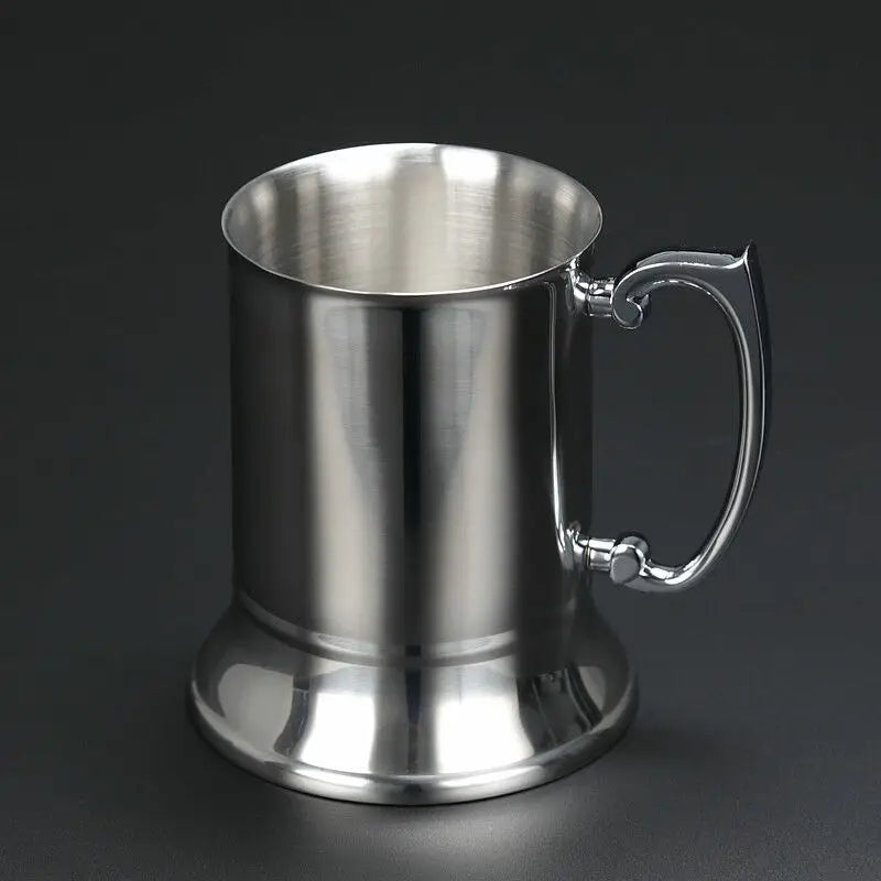 Hot Sale 450ml Double Wall Insulated Stainless Steel Tankard Beer Mug