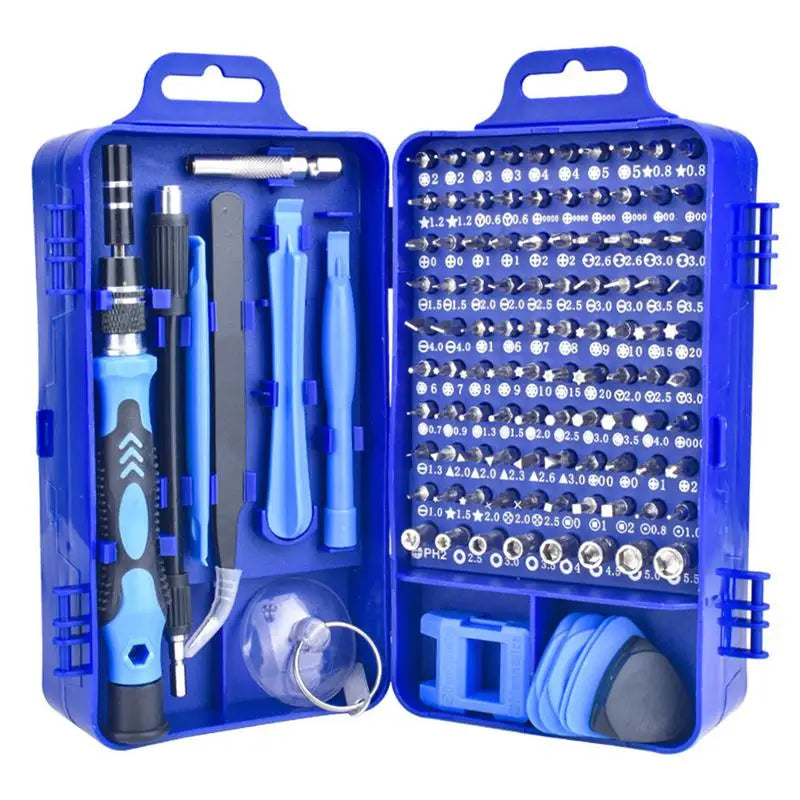 115 in 1  Hot Selling Reasonable Price Multi Screwdriver Set Portable New Design Versatile Steel Plastic Shell Household