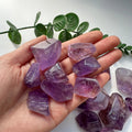 Natural Rainbow Stand Healing Stone Quartz Crystal Freeform Amethyst Freeform Polished with Mascot Theme